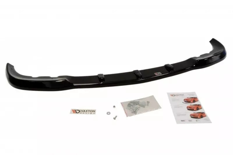 Maxton Design Frontlippe für Mercedes CLK W209 für AMG Hochglanz schwarz – Ansicht 2