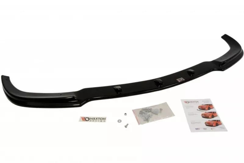 Maxton Design Frontlippe für Mercedes CLK W209 Facelift Serie Hochglanz schwarz – Ansicht 2