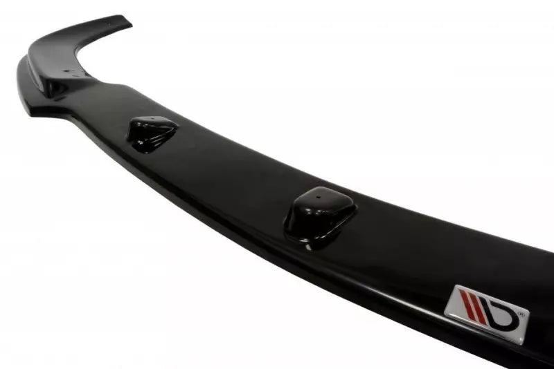 Maxton Design Frontlippe für Mercedes CLK W209 Facelift Serie Hochglanz schwarz – Ansicht 3