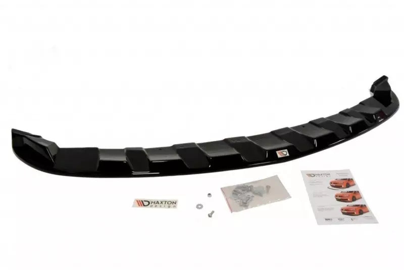 Maxton Design Frontlippe für Mercedes ML W164 AMG Hochglanz schwarz – Ansicht 2