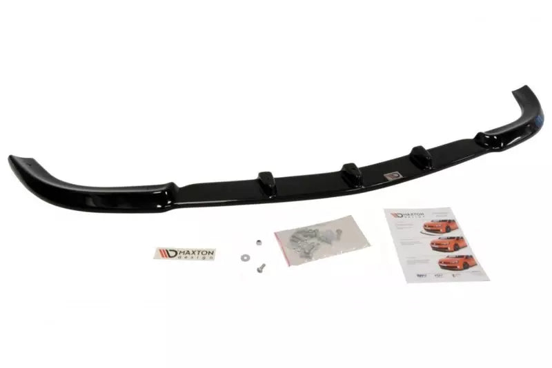 Maxton Design Frontlippe für Mercedes SLK R170 Hochglanz schwarz – Ansicht 3