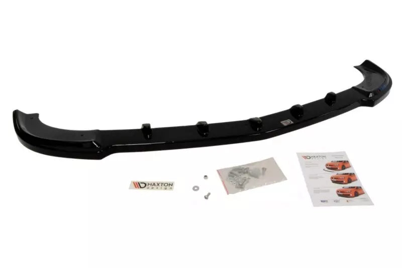 Maxton Design Frontlippe für Mercedes SLK R170 für AMG 204 Stoßstange Hochglanz schwarz – Ansicht 4