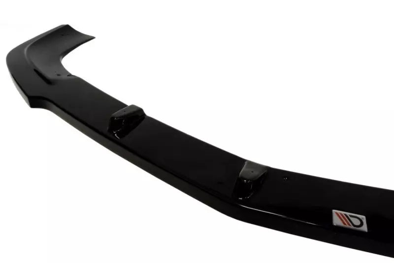 Maxton Design Frontlippe für Mercedes SLK R172 AMG Hochglanz schwarz – Ansicht 3