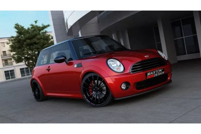 Maxton Design Frontlippe für Mini Cooper Hochglanz schwarz – Ansicht 2