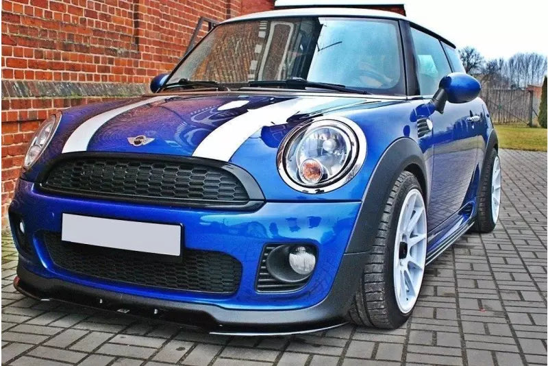 Maxton Design Frontlippe für Mini Cooper R56 JCW Hochglanz schwarz – Ansicht 1