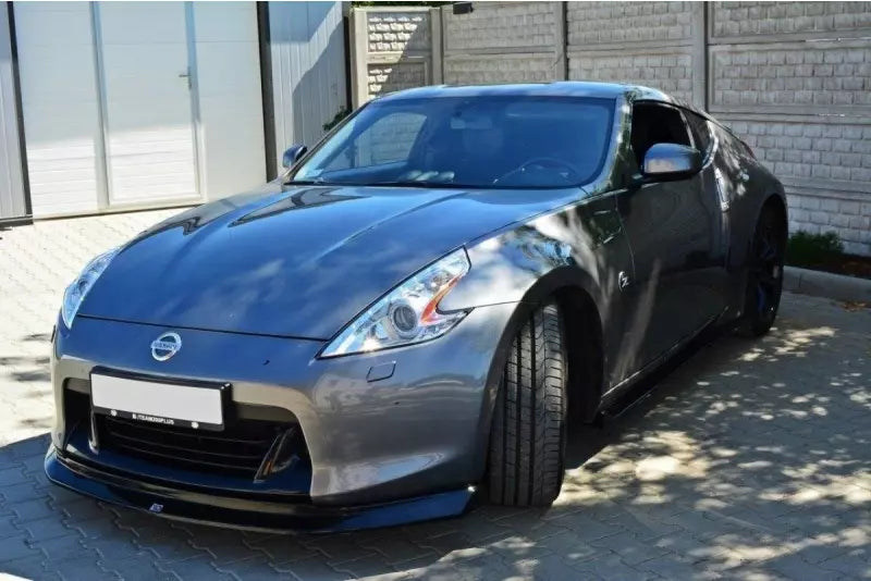 Maxton Design Frontlippe für Nissan 370Z Hochglanz schwarz – Ansicht 1
