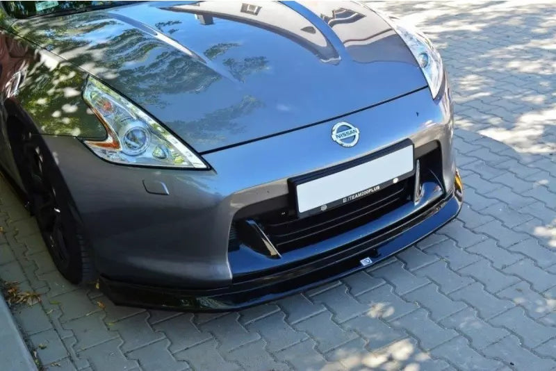 Maxton Design Frontlippe für Nissan 370Z Hochglanz schwarz – Ansicht 2
