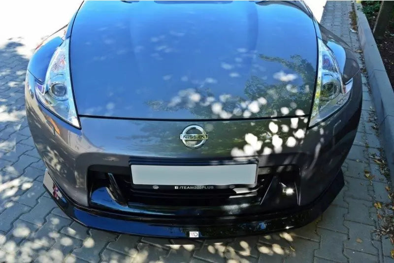 Maxton Design Frontlippe für Nissan 370Z Hochglanz schwarz – Ansicht 3
