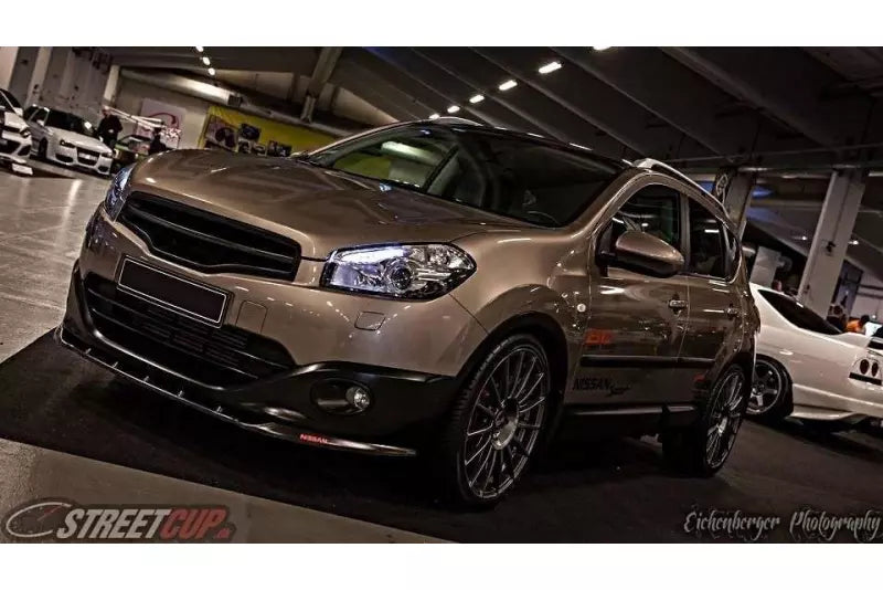 Maxton Design Frontlippe für Nissan Qashqai Facelift Hochglanz schwarz – Ansicht 1