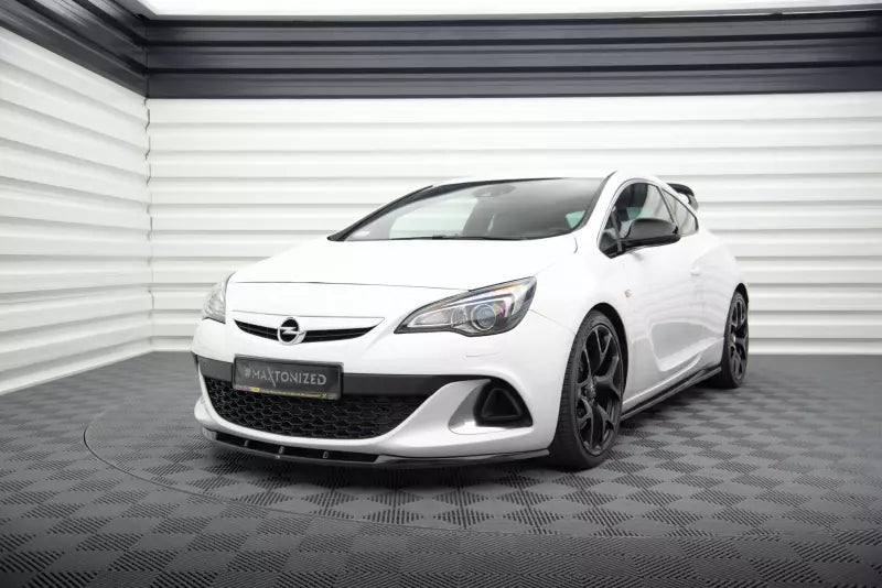 Maxton Design Frontlippe für Opel Astra J OPC / VXR Nürburg Hochglanz schwarz – Ansicht 1