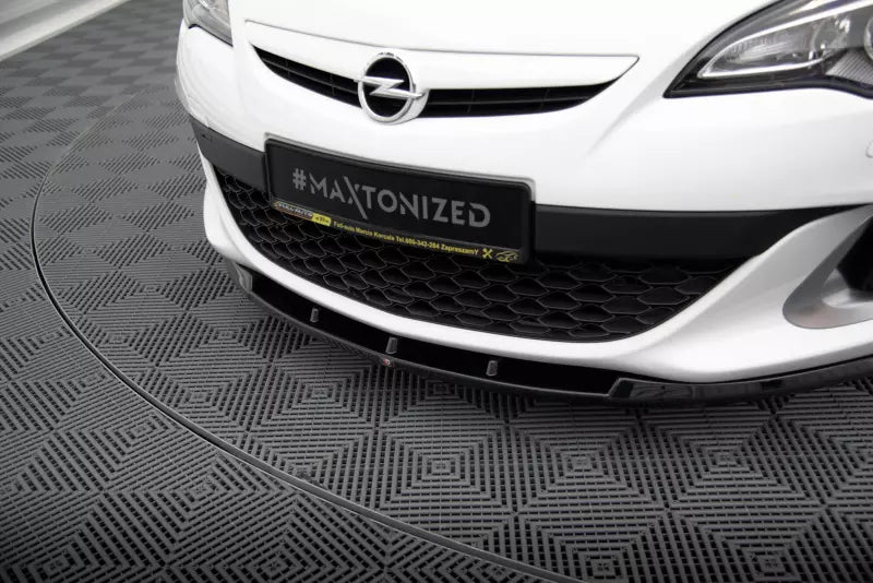 Maxton Design Frontlippe für Opel Astra J OPC / VXR Nürburg Hochglanz schwarz – Ansicht 3