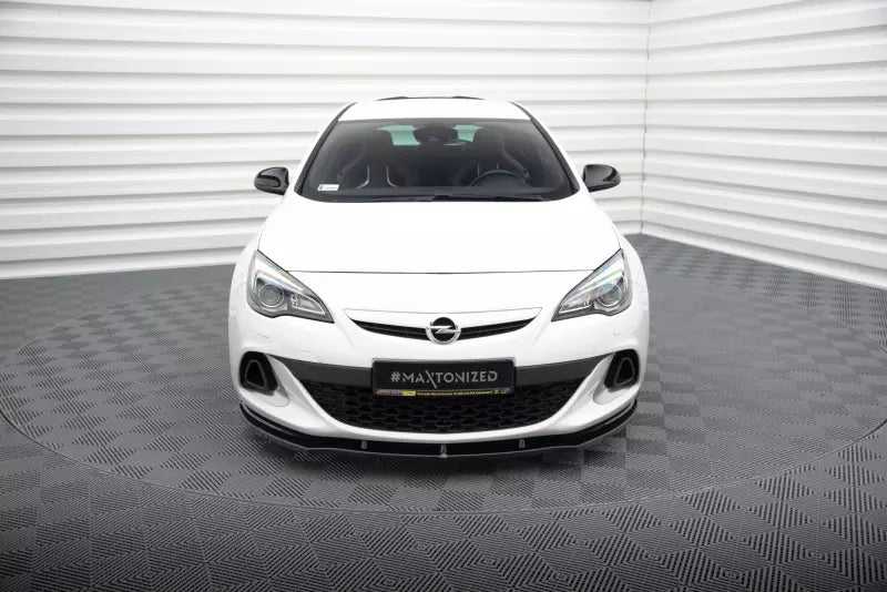Maxton Design Frontlippe V.1 für Opel Astra J OPC / VXR Hochglanz schwarz – Ansicht 2