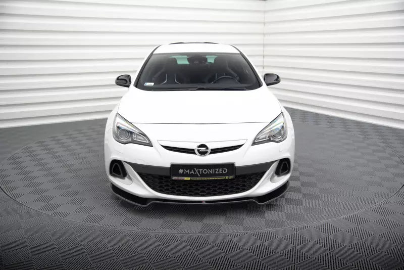 Maxton Design Frontlippe V.2 für Opel Astra J OPC / VXR Hochglanz schwarz – Ansicht 2