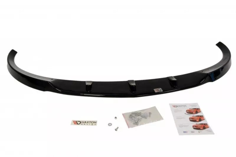 Maxton Design Frontlippe für Opel Astra J vor Facelift Hochglanz schwarz – Ansicht 3