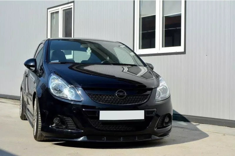 Maxton Design Frontlippe für Opel Corsa D OPC / VXR Nürburg Hochglanz schwarz – Ansicht 2