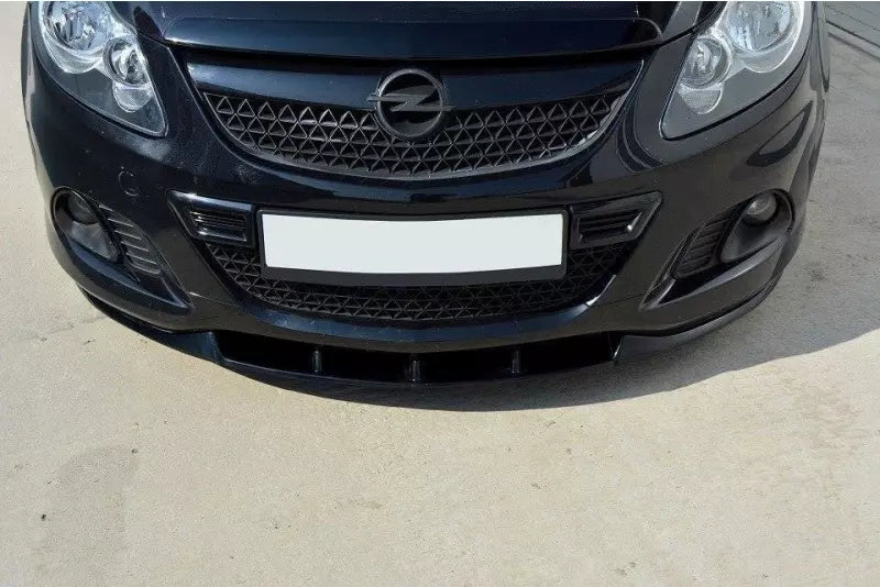 Maxton Design Frontlippe für Opel Corsa D OPC / VXR Nürburg Hochglanz schwarz – Ansicht 3