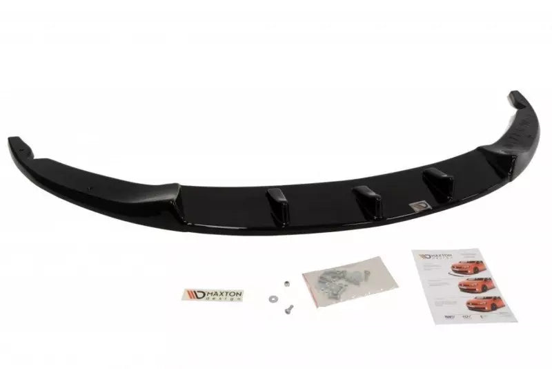 Maxton Design Frontlippe für Opel Corsa D OPC / VXR Nürburg Hochglanz schwarz – Ansicht 4