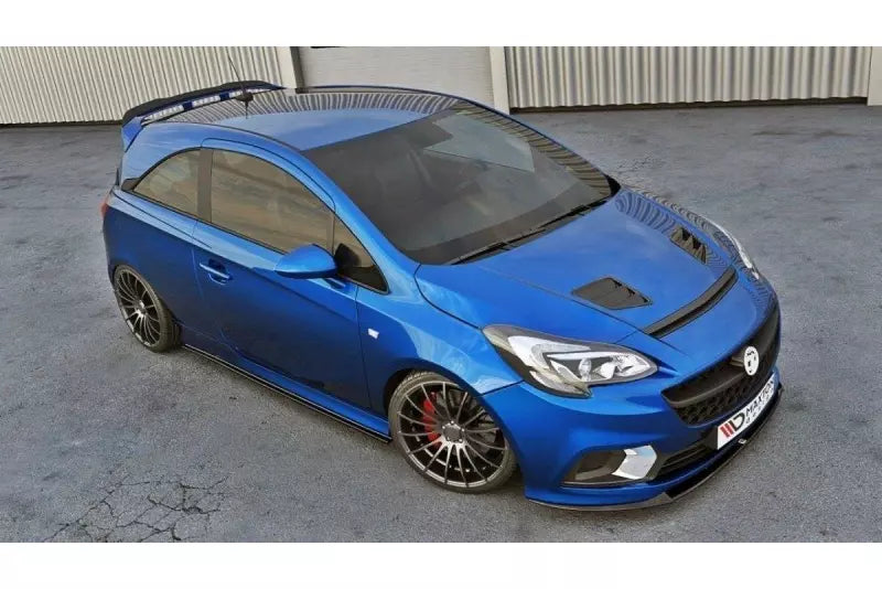 Maxton Design Frontlippe für Opel Corsa E OPC / VXR Nürburg Hochglanz schwarz – Ansicht 2
