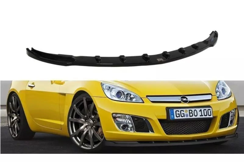 Maxton Design Frontlippe für Opel GT Hochglanz schwarz – Ansicht 1