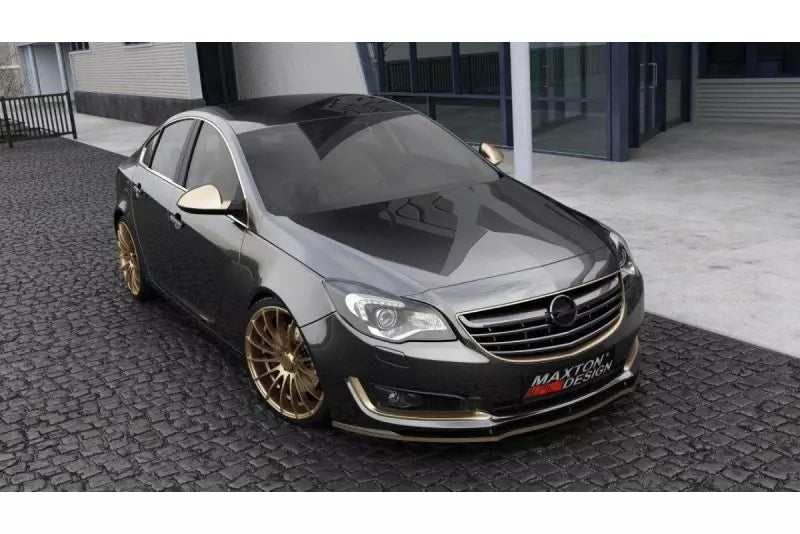 Maxton Design Frontlippe für Opel Insignia A Facelift Hochglanz schwarz – Ansicht 1