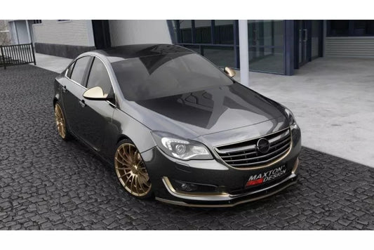 Maxton Design Frontlippe für Opel Insignia A Facelift Hochglanz schwarz – Ansicht 1