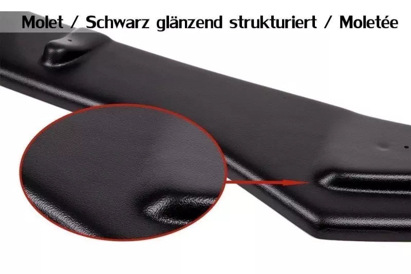 Maxton Design Frontlippe für Opel Vectra C OPC-Line Facelift Hochglanz schwarz – Ansicht 2