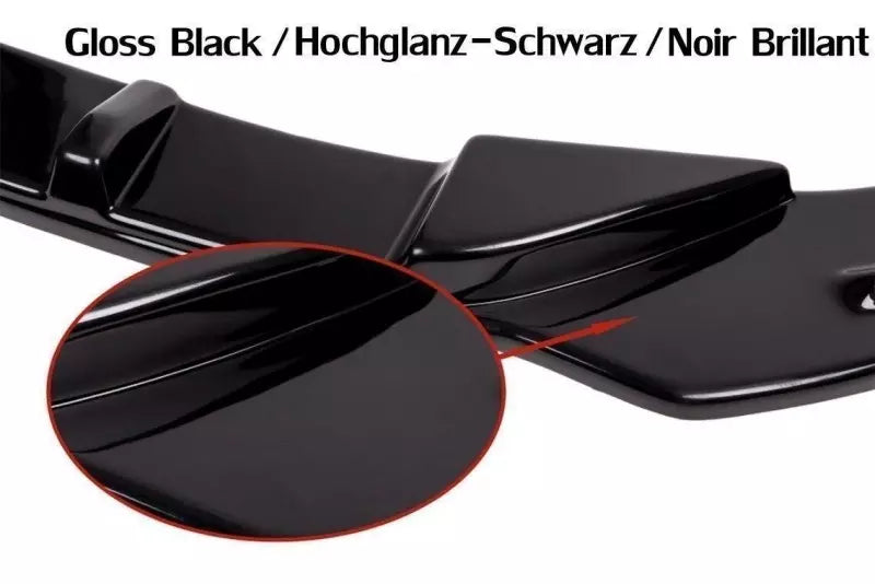 Maxton Design Frontlippe für Opel Vectra C OPC-Line Facelift Hochglanz schwarz – Ansicht 3