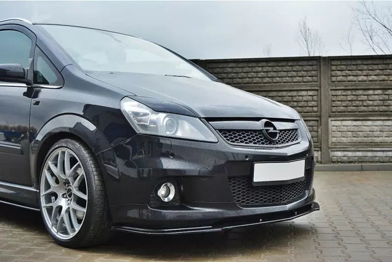 Maxton Design Frontlippe für Opel Zafira B OPC / VXR Hochglanz schwarz – Ansicht 1