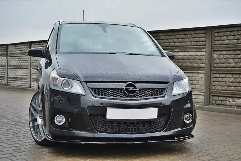 Maxton Design Frontlippe für Opel Zafira B OPC / VXR Hochglanz schwarz – Ansicht 2
