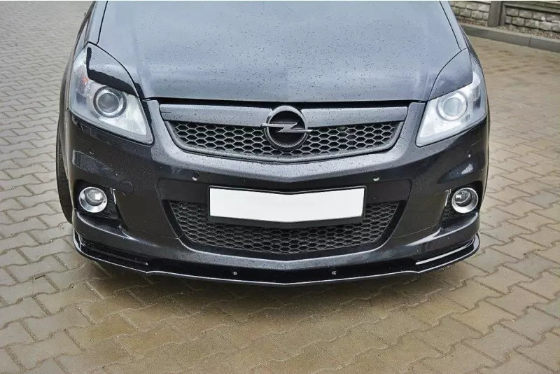Maxton Design Frontlippe für Opel Zafira B OPC / VXR Hochglanz schwarz – Ansicht 3