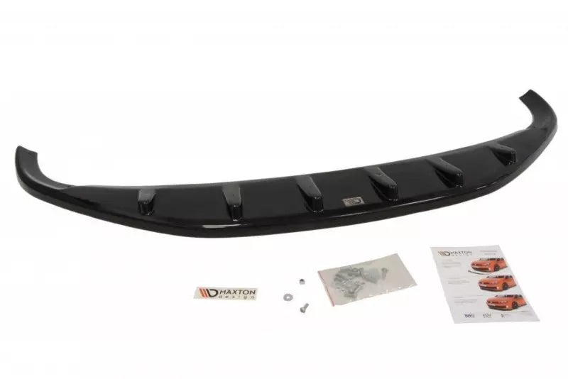 Maxton Design Frontlippe für Opel Zafira B vor Facelift Hochglanz schwarz – Ansicht 2