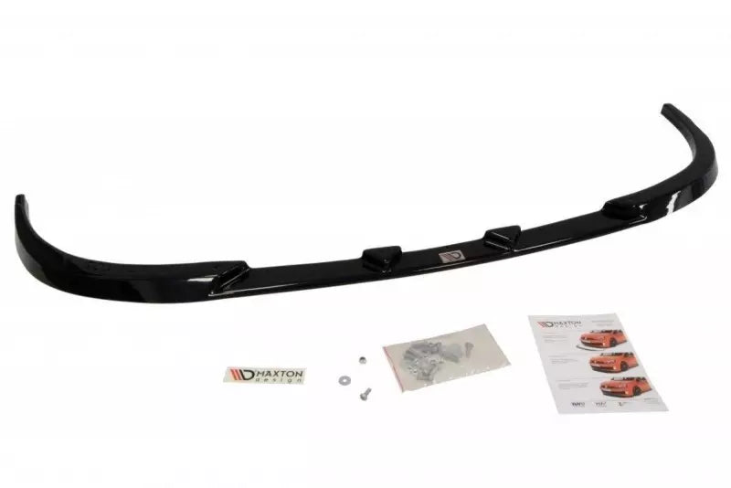 Maxton Design Frontlippe für Peugeot 207 vor Facelift Hochglanz schwarz – Ansicht 3