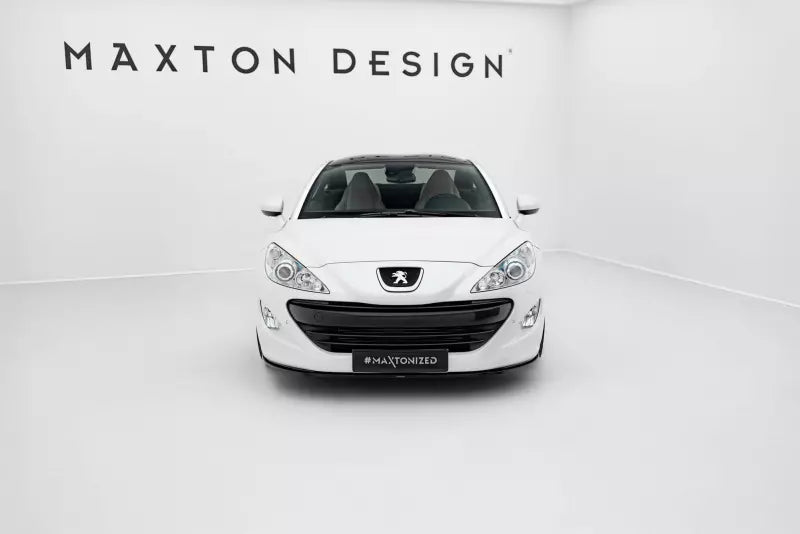 Maxton Design Frontlippe V.1 für Peugeot RCZ Hochglanz schwarz – Ansicht 2