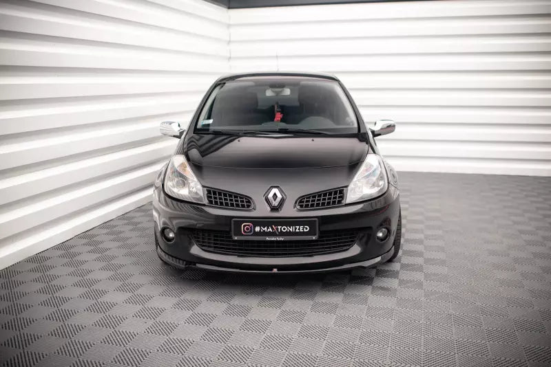 Maxton Design Frontlippe für Renault Clio 3 RS Hochglanz schwarz – Ansicht 2
