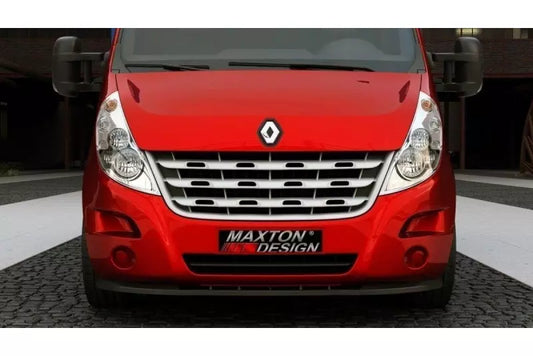 Maxton Design Frontlippe für Renault Master 3 Hochglanz schwarz – Ansicht 1