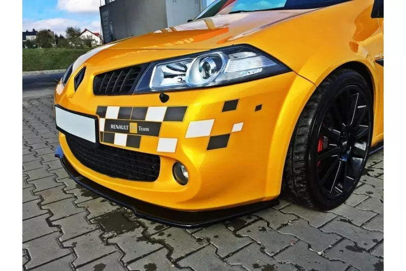 Maxton Design Frontlippe für Renault Megane 2 RS Hochglanz schwarz – Ansicht 2
