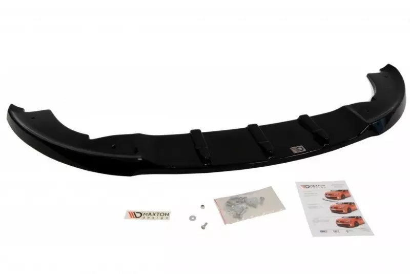 Maxton Design Frontlippe für Seat Ibiza 4 (6J) vor Facelift Hochglanz schwarz – Ansicht 2