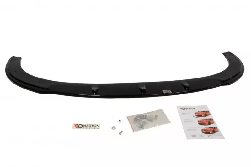 Maxton Design Frontlippe für Seat Ibiza 4 (6J) Cupra vor Facelift Hochglanz schwarz – Ansicht 2