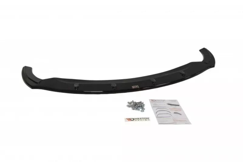 Maxton Design Frontlippe für Seat Ibiza 4 (6J) Sport Coupe vor Facelift Hochglanz schwarz – Ansicht 1