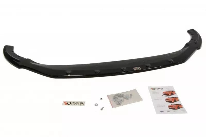 Maxton Design Frontlippe für Skoda Fabia 2 II Facelift Hochglanz schwarz – Ansicht 2