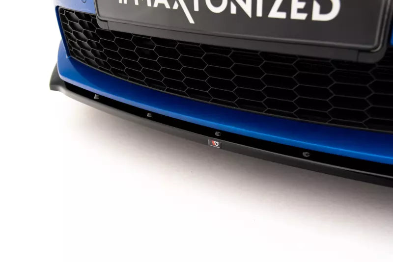 Maxton Design Frontlippe V.1 für Skoda Octavia RS 3 III 5E Hochglanz schwarz – Ansicht 3
