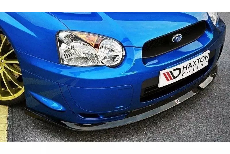 Maxton Design Frontlippe für Subaru Impreza WRX STI 2003-2006 (Blobeye) Hochglanz schwarz – Ansicht 2