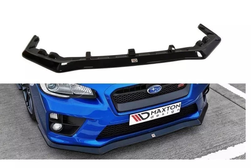 Maxton Design Frontlippe für Subaru Impreza WRX STI 2014-2021 Hochglanz schwarz – Ansicht 1