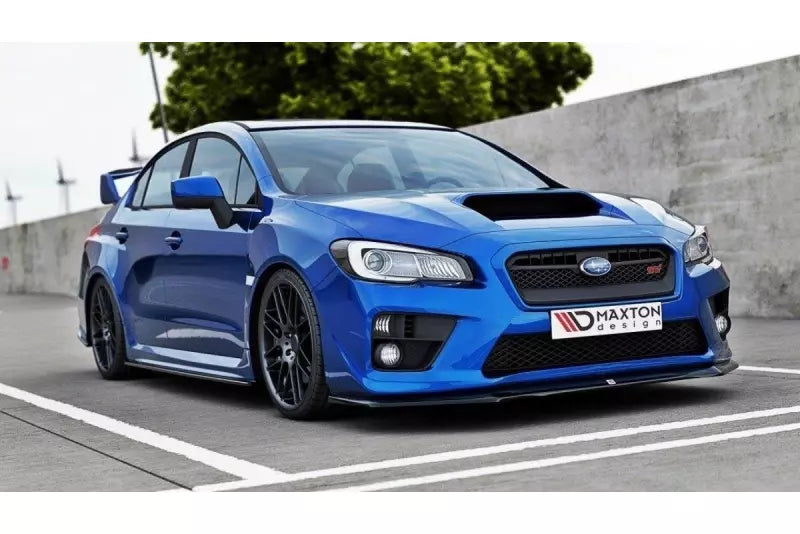 Maxton Design Frontlippe für Subaru Impreza WRX STI 2014-2021 Hochglanz schwarz – Ansicht 2