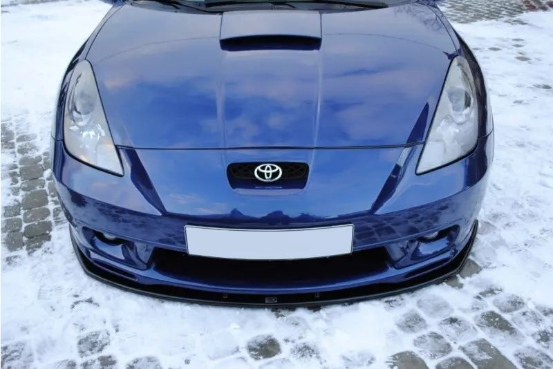 Maxton Design Frontlippe für Toyota Celica T23 TS vor Facelift Hochglanz schwarz – Ansicht 1