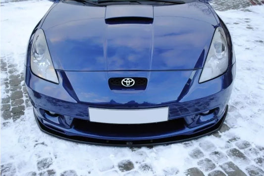 Maxton Design Frontlippe für Toyota Celica T23 TS vor Facelift Hochglanz schwarz – Ansicht 1