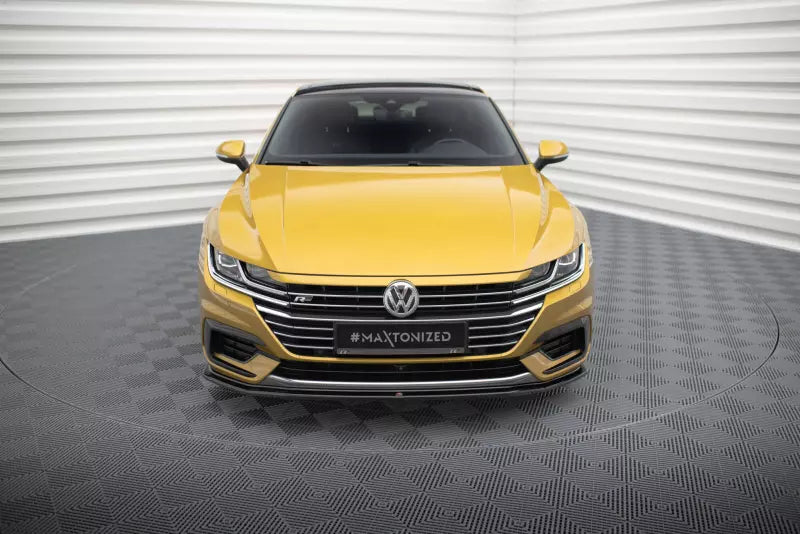 Maxton Design Frontlippe V.1 für VW Arteon Hochglanz schwarz – Ansicht 2