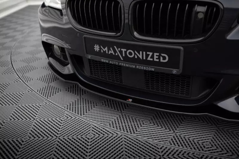 Maxton Design Frontlippe V.2 für BMW 5er F10 / F11 M Paket Hochglanz schwarz – Ansicht 2