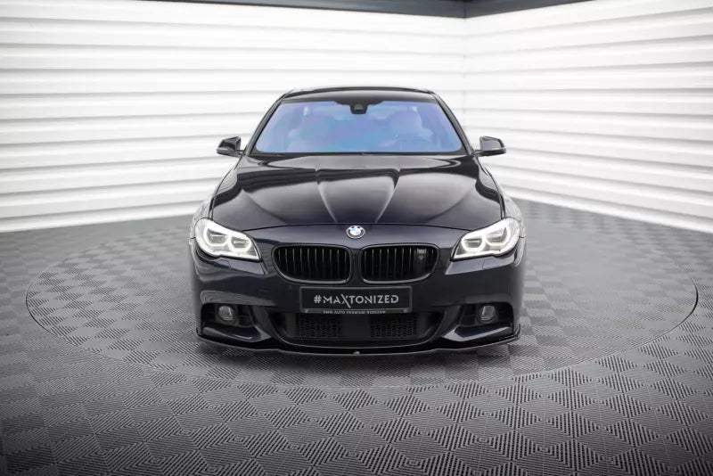 Maxton Design Frontlippe V.2 für BMW 5er F10 / F11 M Paket Hochglanz schwarz – Ansicht 3
