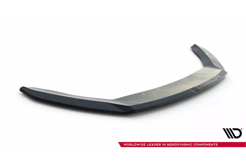 Maxton Design Frontlippe V.2 für Seat Leon 3 (Typ 5F) Cupra / FR Facelift Hochglanz schwarz – Ansicht 4